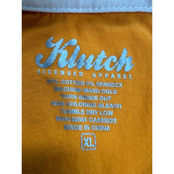 Klutch‎ UT University of Tennessee Sleeveless Shirt XL Orange White - Picture 9 of 9